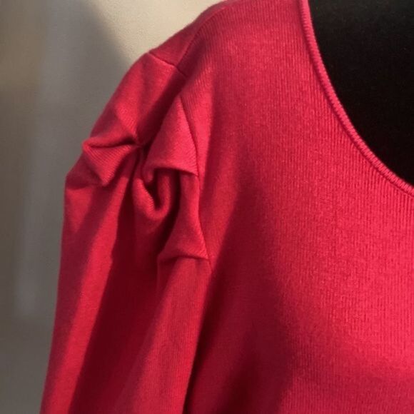 NWT Ophelia Rose puff sleeve sweater    F - Picture 2 of 7